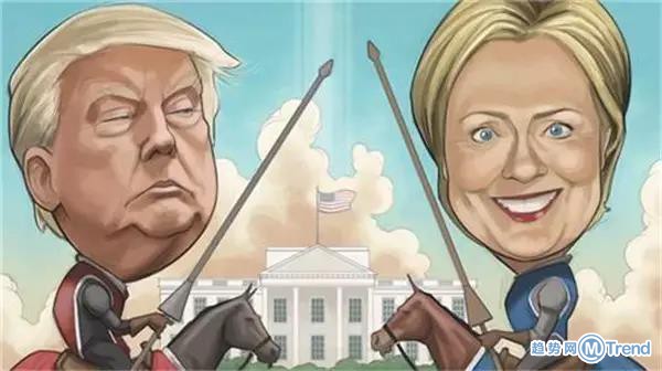 特朗普任美国总统 美国大选候选人表情包上线！