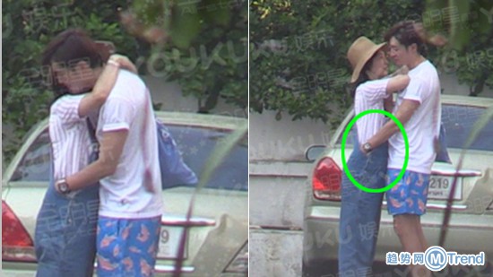 白百何出.轨第二弹：摸臀杀