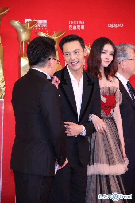 林允红毯没换礼服引猜想 杨幂赵丽颖林允张天爱红毯比美