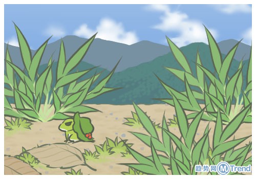 青蛙旅行明信片照片合集 呱儿子女朋友曝光？