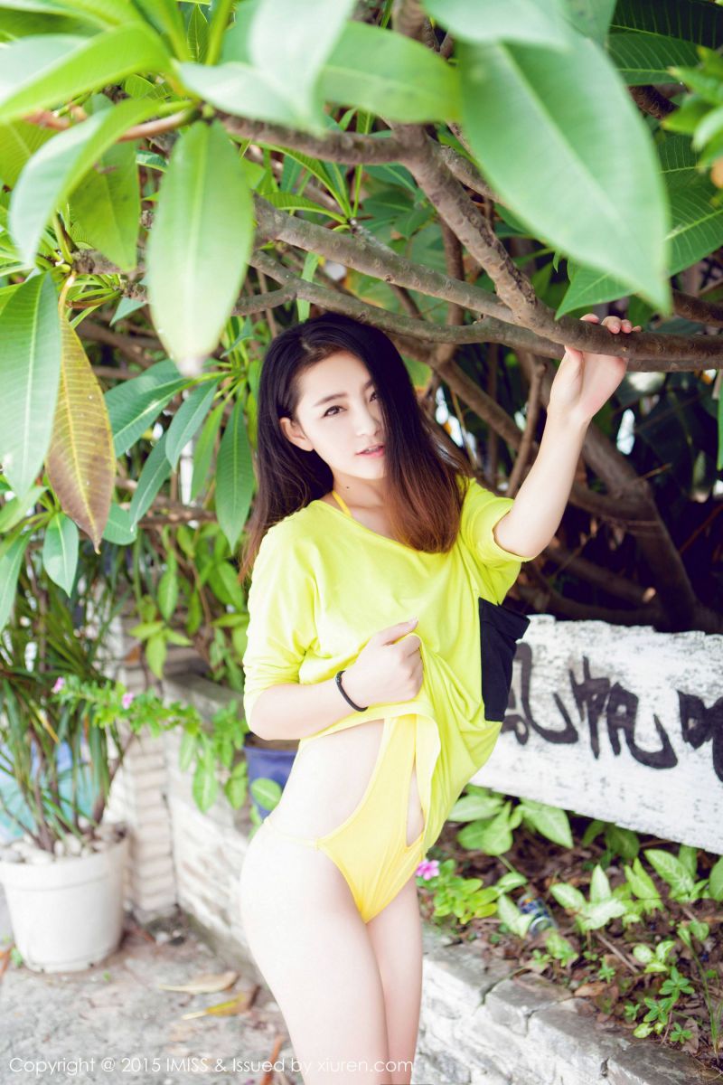 诱人嫩模夏茉GIGI零删减私拍照片