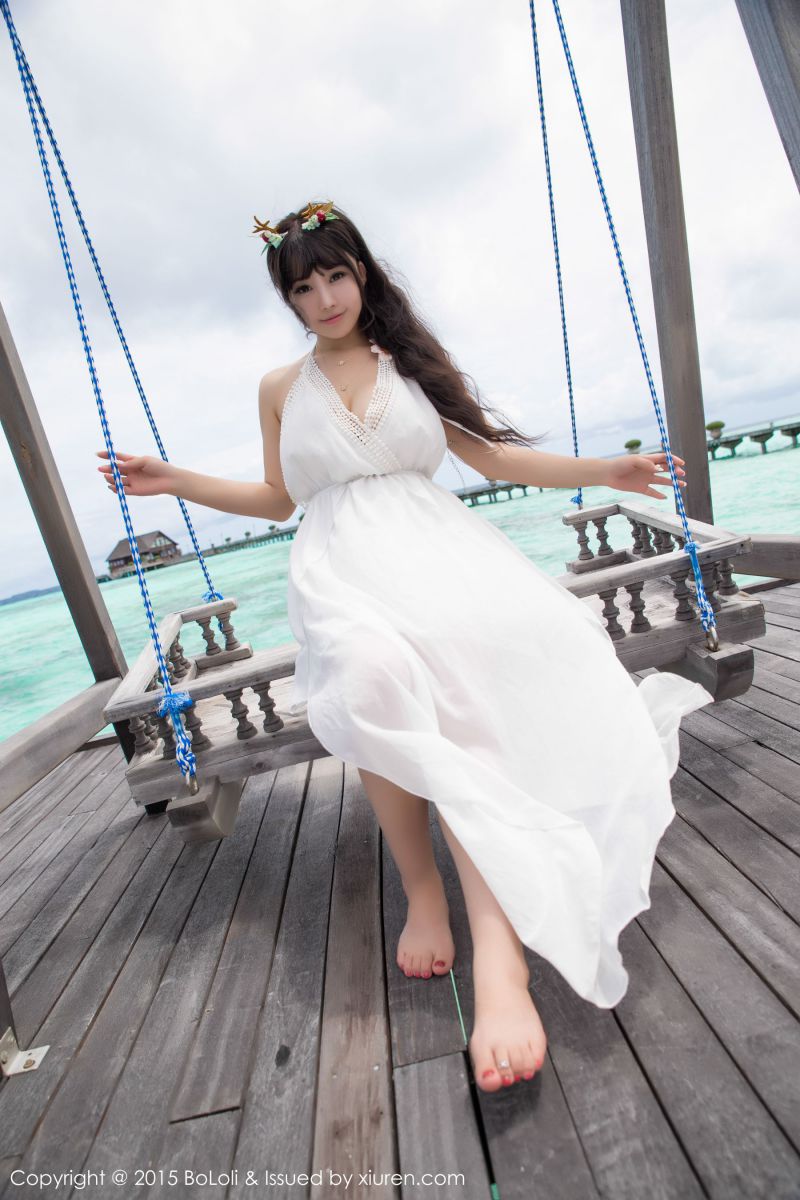 高颜少女朱可儿零遮罩经典图集