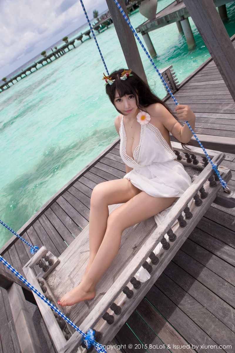 诱人红颜朱可儿朱可无圣光私拍