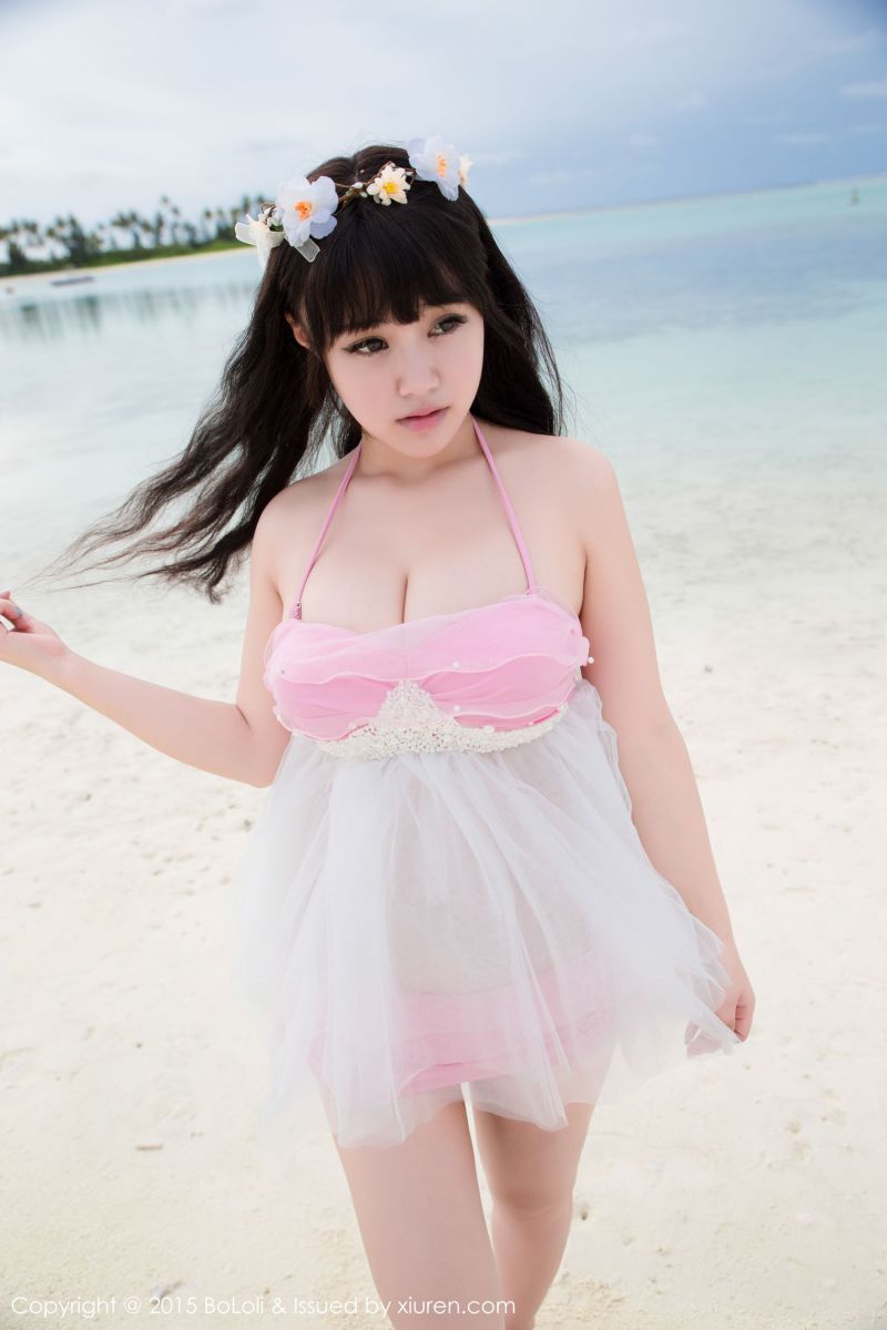 诱人红颜朱可儿朱可无圣光私拍